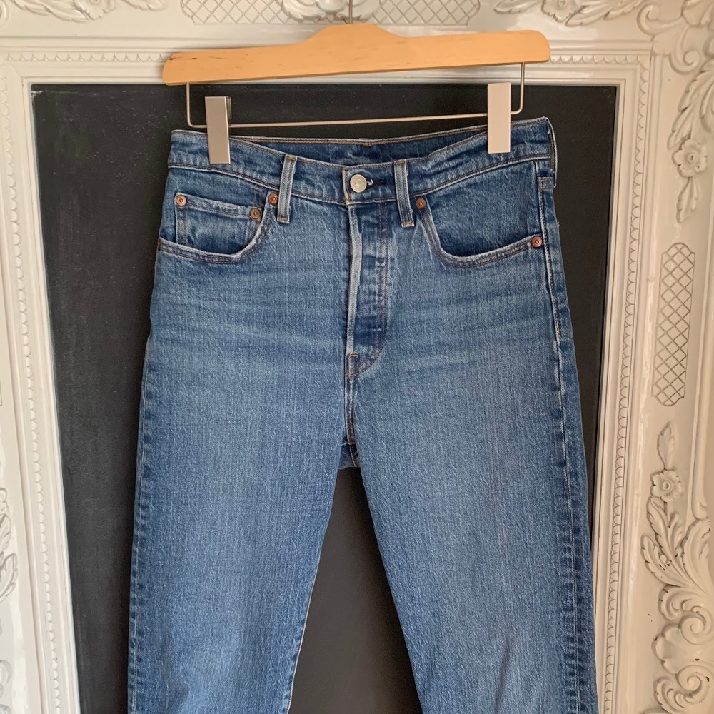 Levi’s 501 High Rise Ankle Jeans 27x26